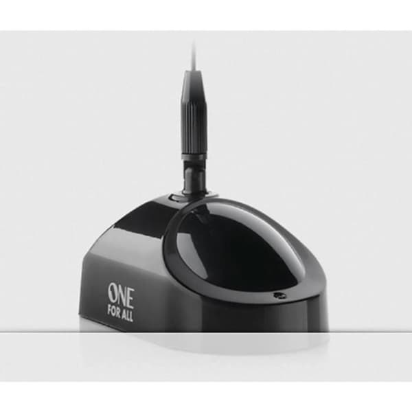 One For All SV 9311-5G passiv inomhus DVB-T/T2 Whip Antenn Svart