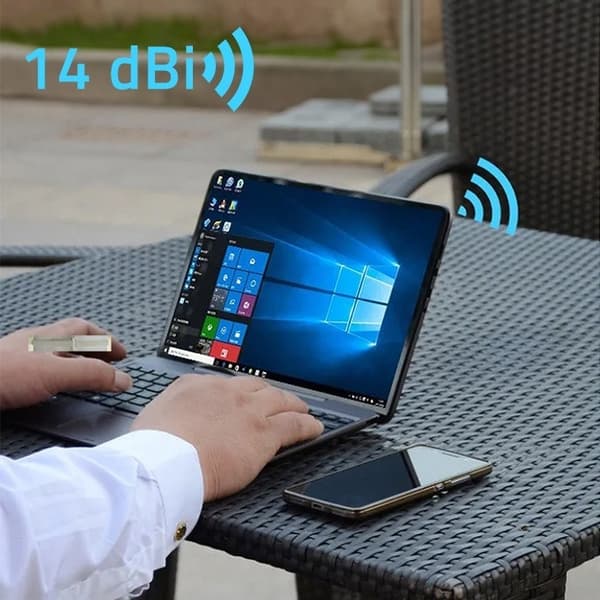 Qoltec 57043 4G LTE DUBBEL ANTENN | 14dBi | rundstrålande | utomhus