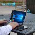 Miniatyrbild 4 av 11: Qoltec 57043 4G LTE DUBBEL ANTENN | 14dBi | rundstrålande | utomhus