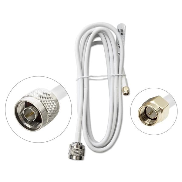 Qoltec 57043 4G LTE DUBBEL ANTENN | 14dBi | rundstrålande | utomhus