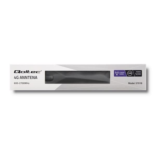 Qoltec 57018 4G LTE-antenne omnidirektionel | 7dBi | Indendørs