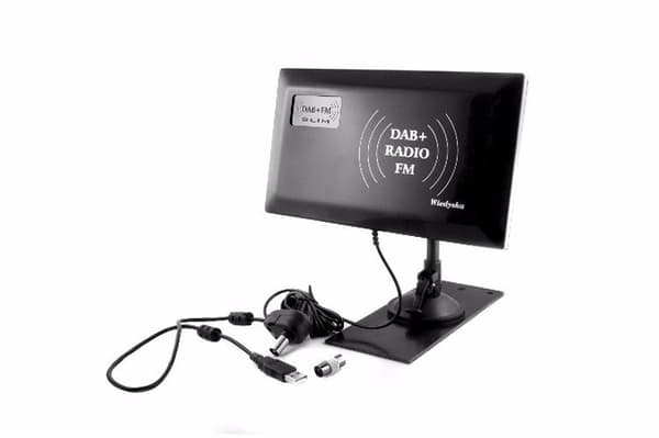 FM+DAB SLIM radioantenne Wiedyska