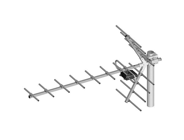 Retningsbestemt tv-antenne 21-60 "Yaga" 16-elementer uden Thames balancer
