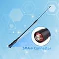Miniatyrbild 2 av 6: Ailunce HD1 Lång antenn SMA-F Dual Band UHF VHF 136-174/400-480MHz Kompatibel HD1 RT5 RT5R Baofeng UV-5R BF-888S UV-5R+ UV-5RTP