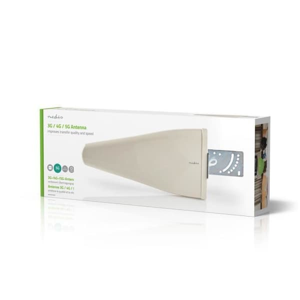 5G / 4G / 3G-antenn - NEDIS - ANOR5G10WT - Inomhus/utomhus - Förstärkning 11 dB - Vit