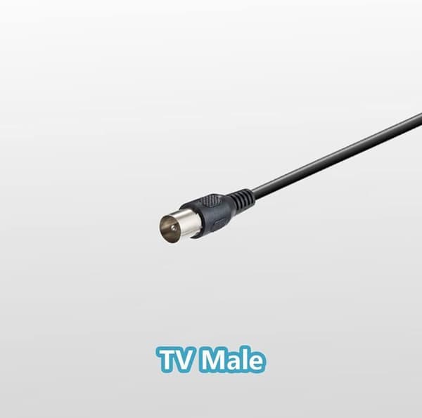 Antenna DVB-T HDTV för Smart TV Digital inomhus TV-antenn 5dBi med magnetisk bas TV-haneanslutning VHF UHF Mini TV 1.5m