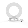 Miniatyrbillede 3 af 3: Hama DVB-T/DVB-T2 indendørs antenne Performance 45 Ring Design Active White