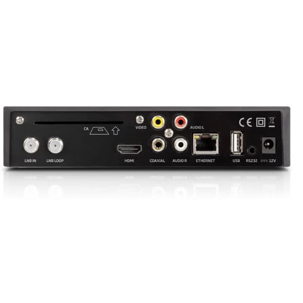 Satellittmottaker Engel Svart