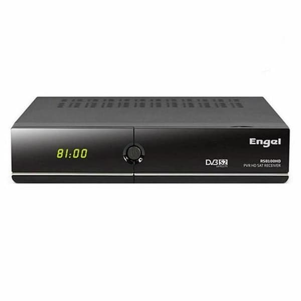 Satellittmottaker Engel Svart