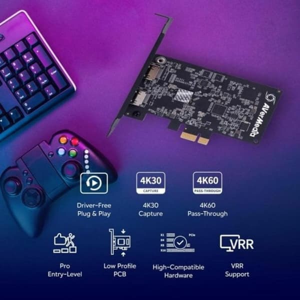 Videopelitallennin AVERMEDIA6130 GC571