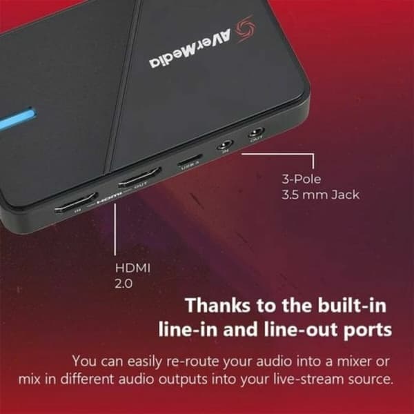 Videopelitallennin AVERMEDIA6130 EXTREME 3
