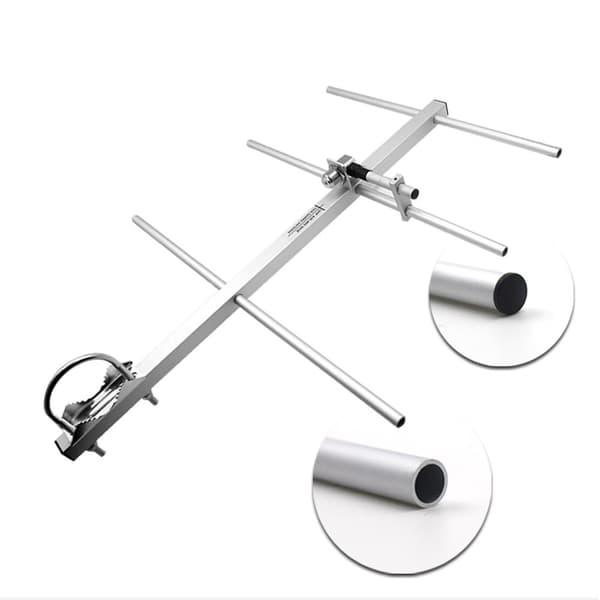 Yagi Højforstærknings UHF Antenne, 7 dBi Forstærkning, UHF Hunstik, Letvægts og Holdbar