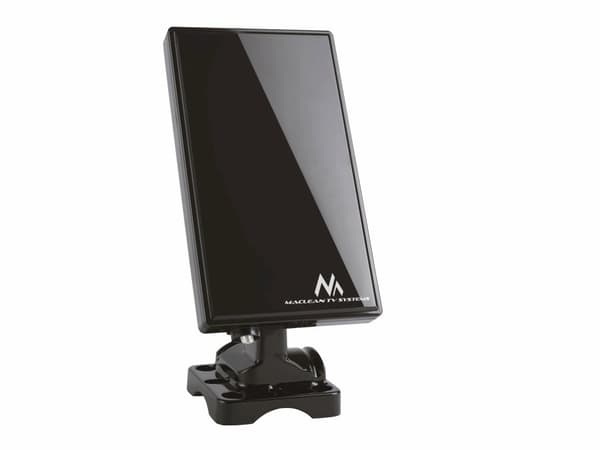 TV-antenne DVB-T/T2 HEVC Maclean, indendørs-udendørs, sort, MCTV-970