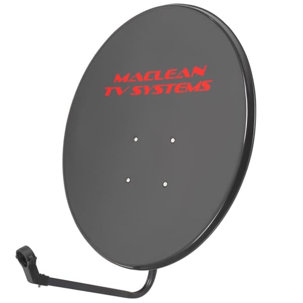 Maclean MCTV-929 Parabolantenne Maclean TV-system, Fosfateret Stål, Grafit, 90 cm