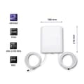 Miniatyrbild 3 av 5: Qoltec 4G LTE-antenn | 14dBi | Extern