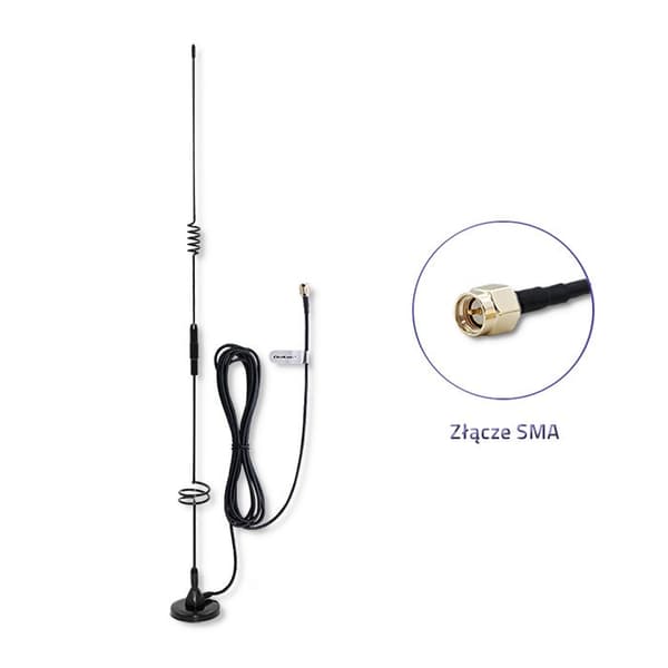 Qoltec 57035 GSM-antenne 600-2700 MHz LTE | Indendørs