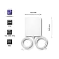Miniatyrbillede 3 af 5: Qoltec 57022 5G-antenne | 14dBi | Udendørs