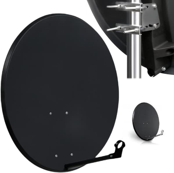 PARBELLANTENNE 80 CM MØRK (ASC-800M-C)