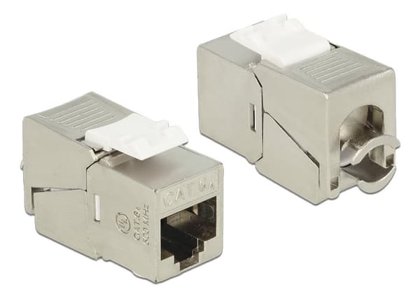 Keystone Module RJ45 jack > LSA Cat.6A STP compact