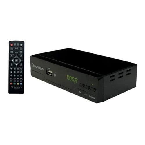 TNT-mottagare - Sunstech - DTB210HD2 - Svart - HDMI - SCART - PVR Timeshift