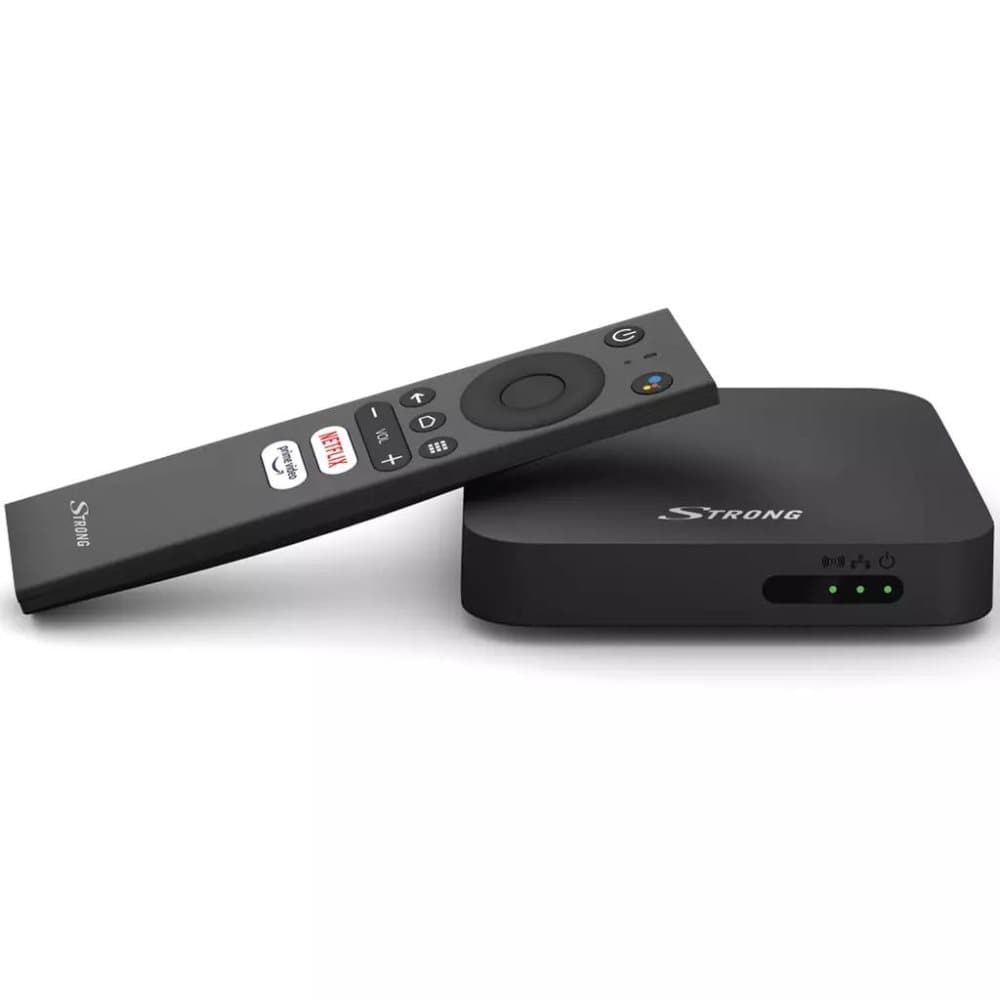 Strong Android 4K TV-box Chromecast Svart