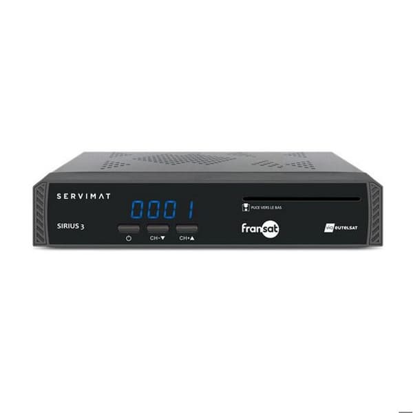TV-mottagning - SERVIMAT - SIRIUS3 - Satellitmottagare - HD - 12V