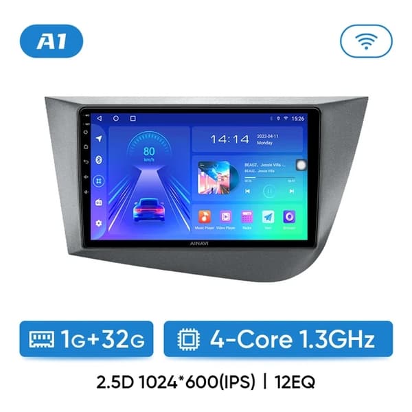 Bilradio, Carplay, Android auto