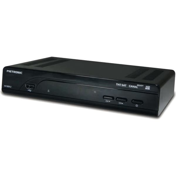 TNTSAT-dekoder Metronic - HD-satellitmottagning PVR KLAR - Gratis TNT Astra - TNTSAT-kort inkluderat