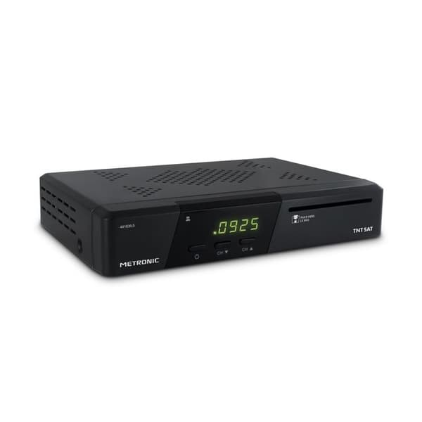 TNTSAT-dekoder Metronic - HD-satellitmottagning PVR KLAR - Gratis TNT Astra - TNTSAT-kort inkluderat