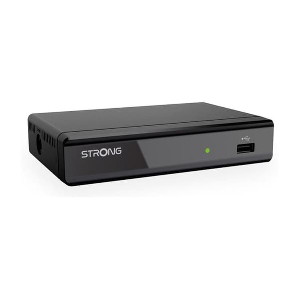 STRONG - TNT-dekoder Full HD 1080p - SRT8109 - USB-inspelare - HEVC265 &amp; Dolby Digital Plus - HDMI, Scart