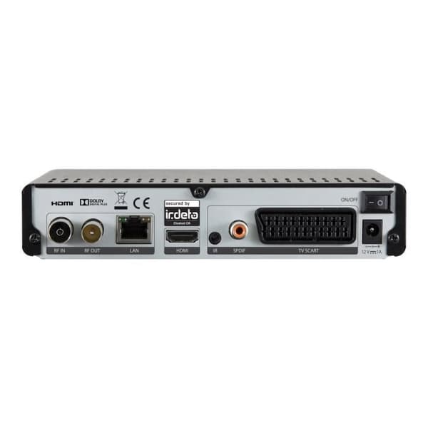DigitalBOX Imperial T2 IR Plus Digital Media Receiver Svart