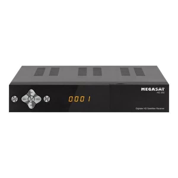 Satellitmottagare - Megasat - HD 350 - Färg: Svart