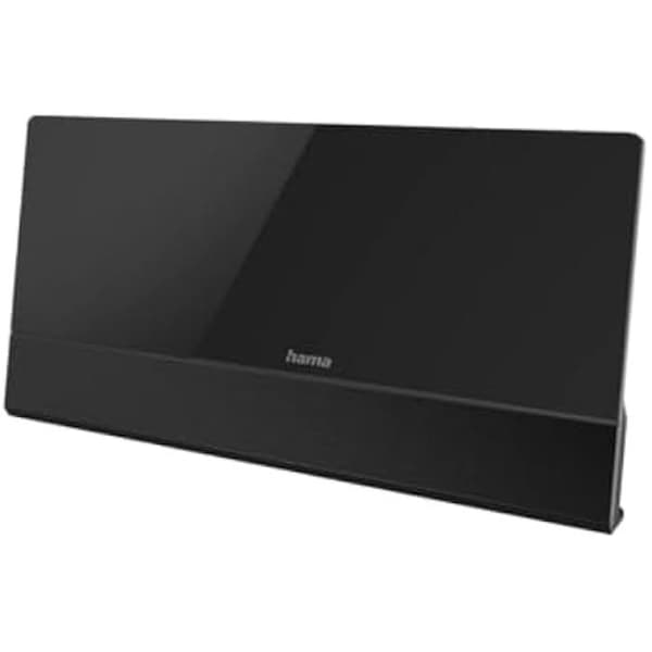 Inomhusantenn - HAMA - Premium Active - DVB-T/T2-mottagning - Automatisk förstärkning - 5G LTE-filter