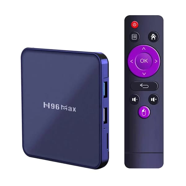 H96 Max Smart TV Box, Android 12.0, 4GB RAM,64G