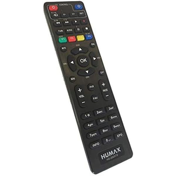 HUMAX Digimax Nano TNT-dekoder - T2 H.265 HEVC-tuner - Full HD 1080p - 2-i-1 fjärrkontroll