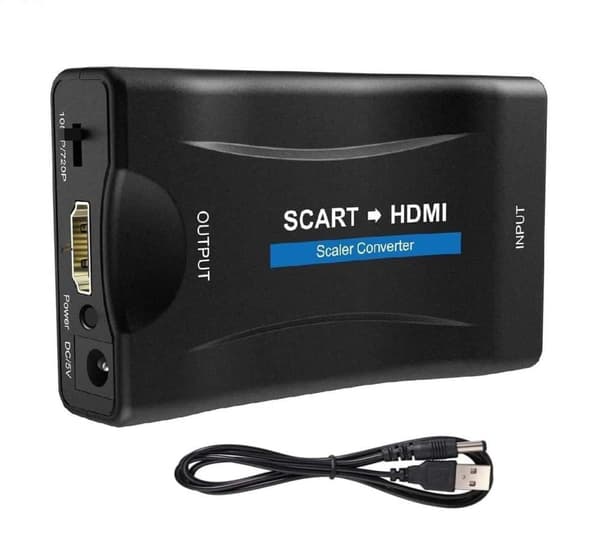 SCART til HDMI Converter 1080p