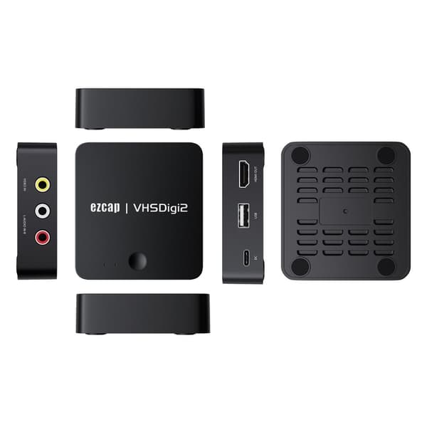 EZCAP181P Audio Video recording Box VHS VCR DVD converter to mp4