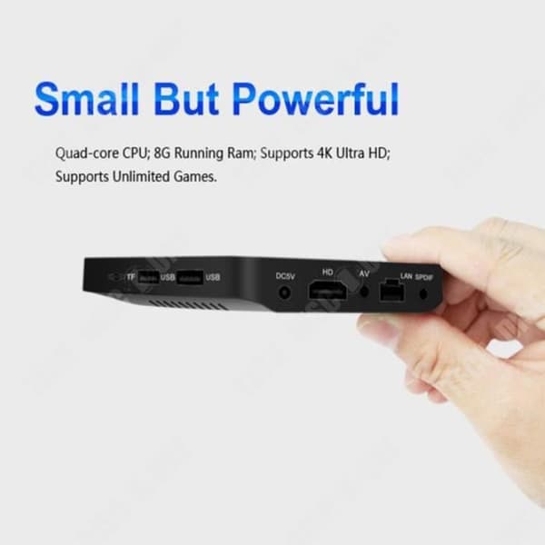 TD® Q96mini Internet TV Set Top Box Internet TV Player X96Q Android TV Box 4K HD Quad Core Internet TV Player