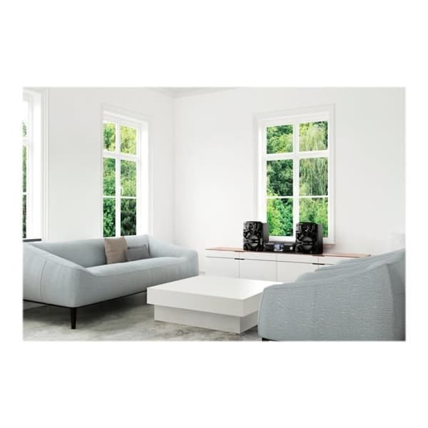 Mini-system - Panasonic - SC-AKX710 - 4 GB - Svart - CA 230V (50 Hz) Svart