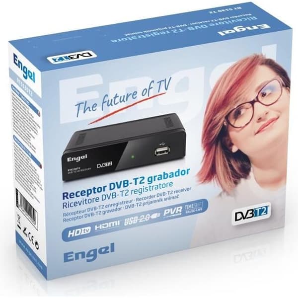 DVB-T HD ENGEL DVB T2-mottagare