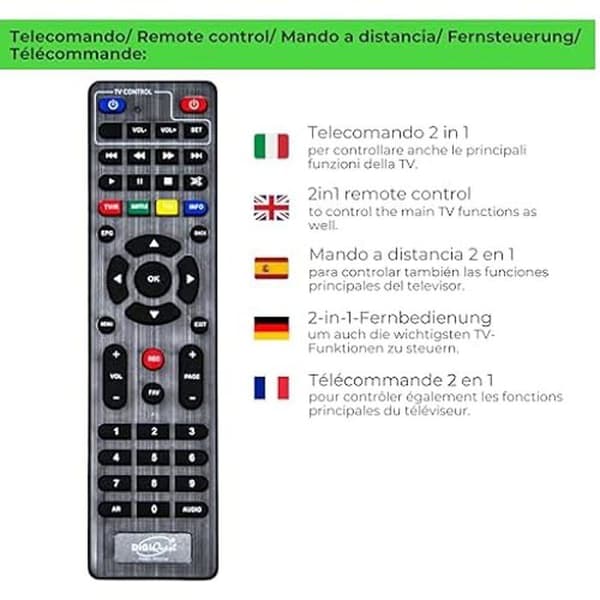 TNT T2 Small Edition dekoder - DIGIQUEST - Dubbel tuner - Videoinspelning