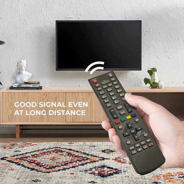 HD-Line tel-fr-tnt Fjärrkontroll FRANSAT/TNTSAT HD Svart - tel-fr tnt