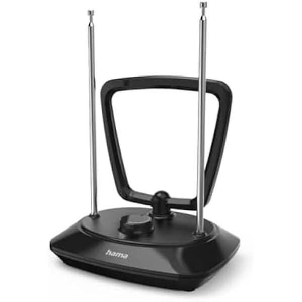 Inomhusantenn - HAMA - Classic - Mottagning DVBT/DVBT2 - Justerbart förstärkning - LTE 5G-filter