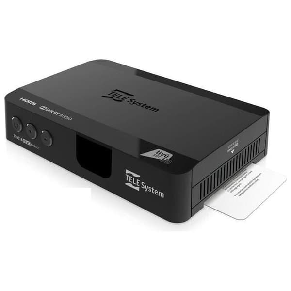TELESYSTEM DEKODER SATELLITARE TIVUSAT DVB-SS2HEVC 58010097