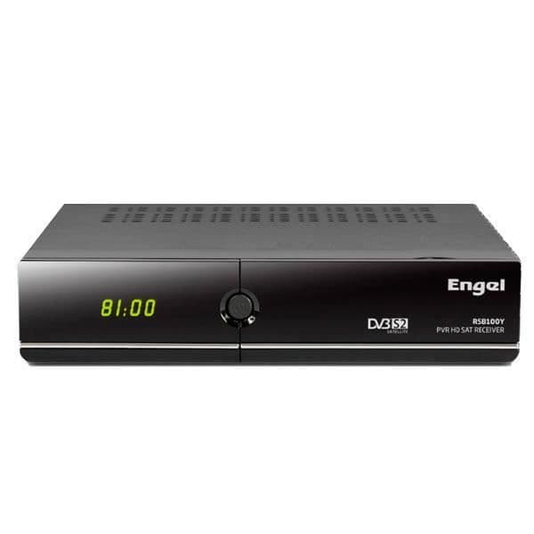 Hd Engel Rs8100y Satellitmottagare Hdtv, Hdmi, Pvr, Iptv, Usb 2.0, Wifi, Lan, Timeshift, Epg, Dvb S2