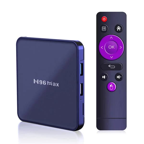 H96 Max Smart TV -boksi, Android 12.0, 4GB RAM,64G