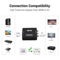 Miniatyrbild 5 av 9: HDMI till RCA AV Converter / Adapter – 1080P HDMI till 3RCA Komposit Video & Ljud för TV, PS3, VHS, DVD, PC
