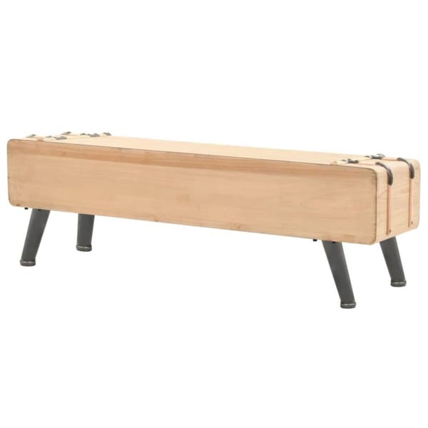 vidaXL TV-benk heltre gran 120x33x35 cm