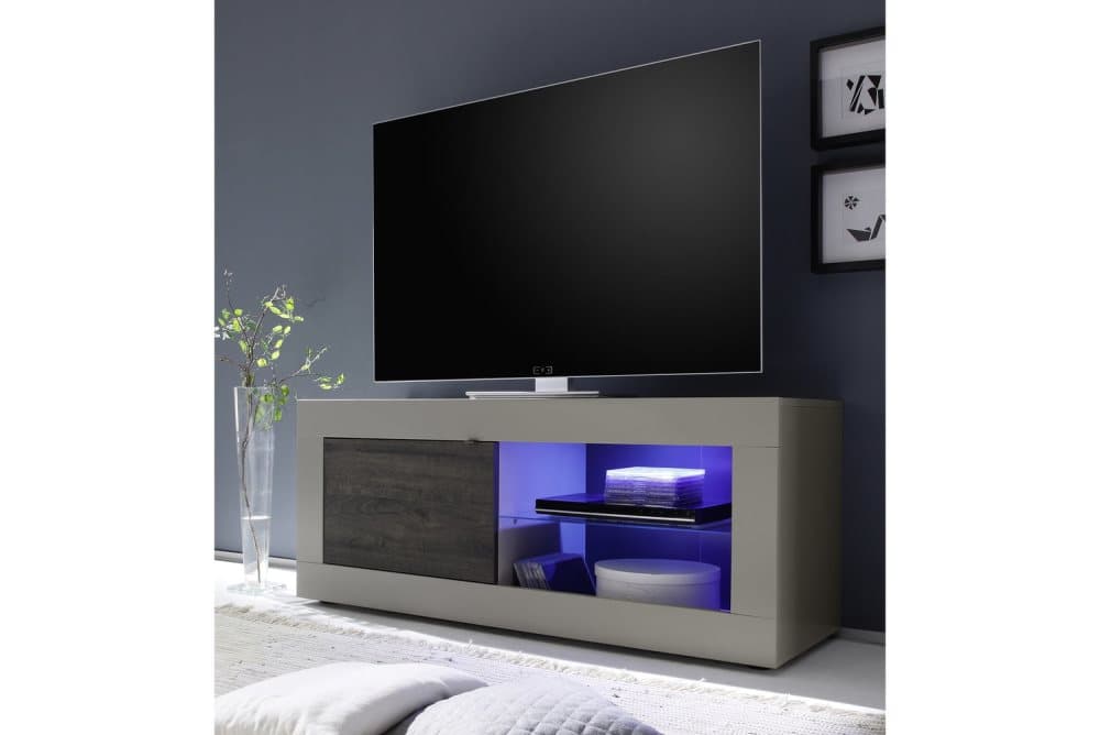 BASIC TV-bänk 140 SAND/BRUN