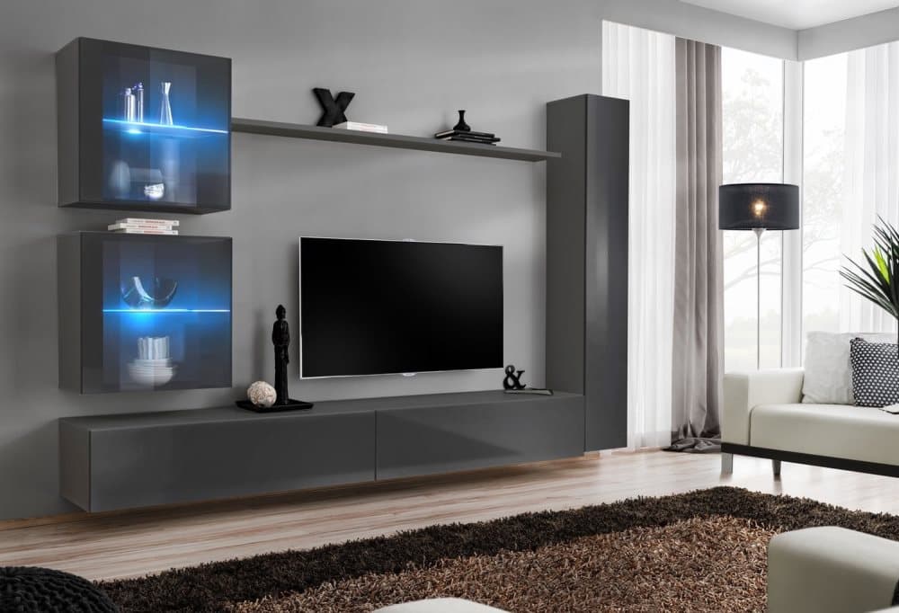 SWITCH MEDIAMÖBEL 280 GRÅ